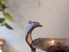 Load image into Gallery viewer, 1920&#39;s Indian Engraved  Brass Snake Handle Vase / Ewer
