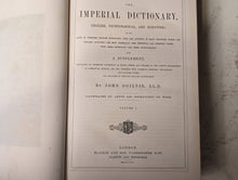 Load image into Gallery viewer, The Imperial Dictionary - English Technological and Scientific - 1865 - Antique Leather Bound Books
