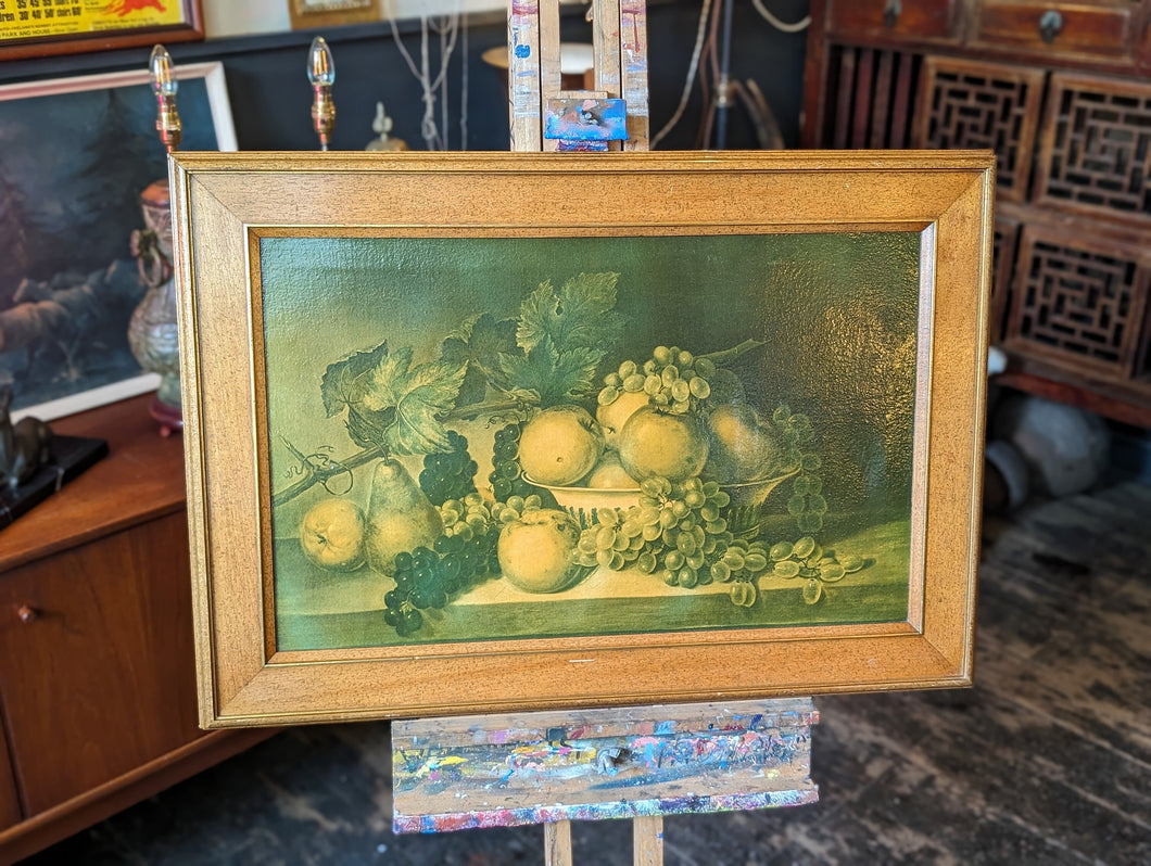 Early 20th.C James Peal Framed Still Life Print
