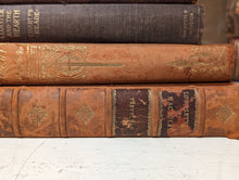 Load image into Gallery viewer, Collection of Antique Leather and Cotton Bound Books - Poetry etc.
