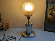 Load image into Gallery viewer, 1930&#39;s Art Deco Chrome Table Lamp
