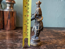 Load image into Gallery viewer, 19thC Indian Krishna Bronze Figurine
