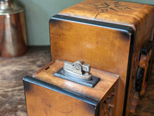 Load image into Gallery viewer, Vintage Japanese Owl Musical Cigarette Dispenser
