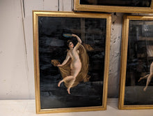 Load image into Gallery viewer, Set of 3 Italian Oil Nude Godess Paintings
