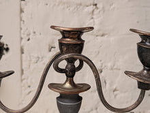 Load image into Gallery viewer, 1930&#39;s Silver Plate Candelabra 3 Branch Candle Stick
