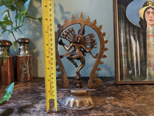 Load image into Gallery viewer, Early 20th.C Indian Brass Nataraja Statue - Lord Shiva
