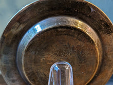 Load image into Gallery viewer, Damascene Brass Islamic Plait Inlaid Copper and Silver Mamluk Revival
