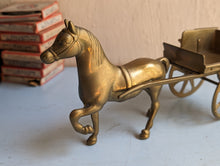 Load image into Gallery viewer, Vintage Mid Century Brass Horse Statue / Figurine
