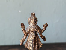 Load image into Gallery viewer, Vintage Indian Vishnu Brass Statue Figurine
