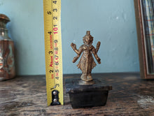 Load image into Gallery viewer, Vintage Indian Vishnu Brass Statue Figurine
