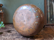 Load image into Gallery viewer, Small Vintage Copper Cauldron / Planter
