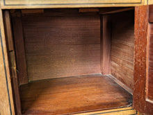 Load image into Gallery viewer, Edwardian Mahogany Bedside Table / Pot Cupboard
