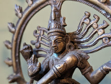 Load image into Gallery viewer, Early 20th.C Indian Brass Nataraja Statue - Lord Shiva
