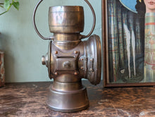 Load image into Gallery viewer, Antique &quot;King of the Road&quot; Car Oil Lamp
