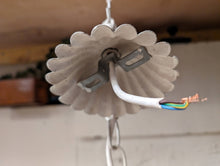 Load image into Gallery viewer, 1960&#39;s Italian Tole Ware Hanging Chandelier Pendant Light
