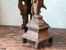 Load image into Gallery viewer, Antique Indian Maha Vishnu Shesha Statue Figurine
