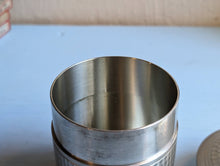 Load image into Gallery viewer, Vintage Hammered Pewter Lidded Box - Selangor Pewter - Malaysia
