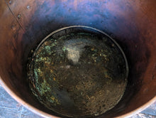 Load image into Gallery viewer, Large Victorian Style Copper and Brass Coal Bin on Paw Feet
