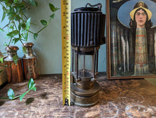 Load image into Gallery viewer, 1930&#39;s Patterson HCP Brass Miners Safety Lamp
