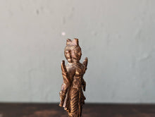 Load image into Gallery viewer, Vintage Indian Vishnu Brass Statue Figurine
