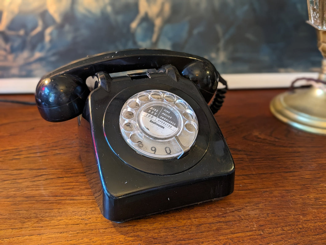 Vintage 1960's 746 Rotary Telephone