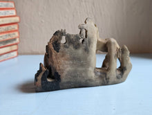 Load image into Gallery viewer, Vintage Chinese Soapstone Weasel Brush Pot
