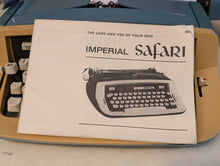 Load image into Gallery viewer, Imperial Safari 1960&#39;s Typewriter
