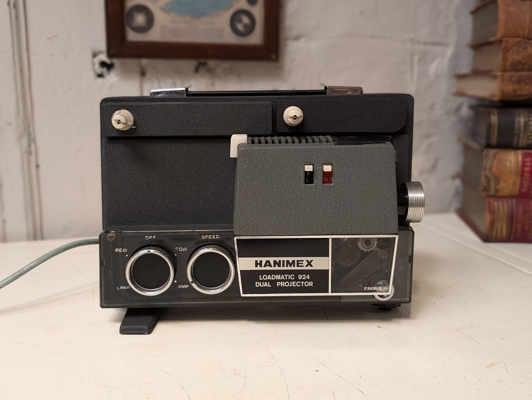 Vintage Hanimax Loadmatic 924 8mm Cine Movie Projector