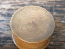 Load image into Gallery viewer, Small Victorian Wood and Glass Pill Box Container
