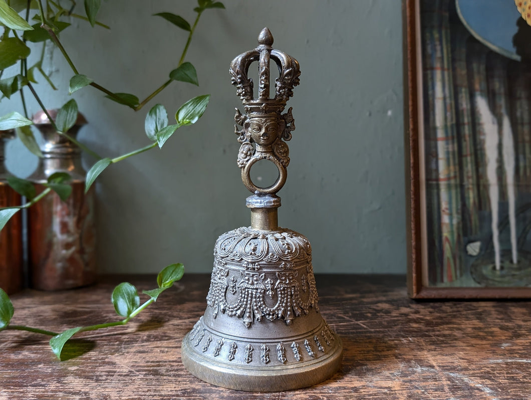 Nepalese Bronze Drilbu Temple Bell