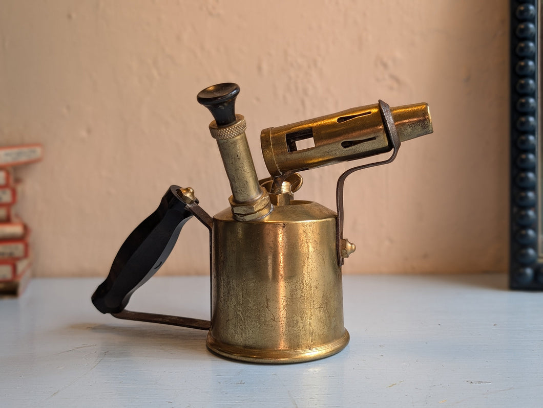 Vintage 1930's Brass Blow Torch