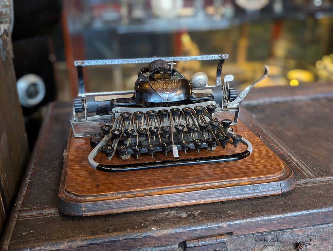 1897 Blickensderfer 7 Antique Typewriter - London Blick