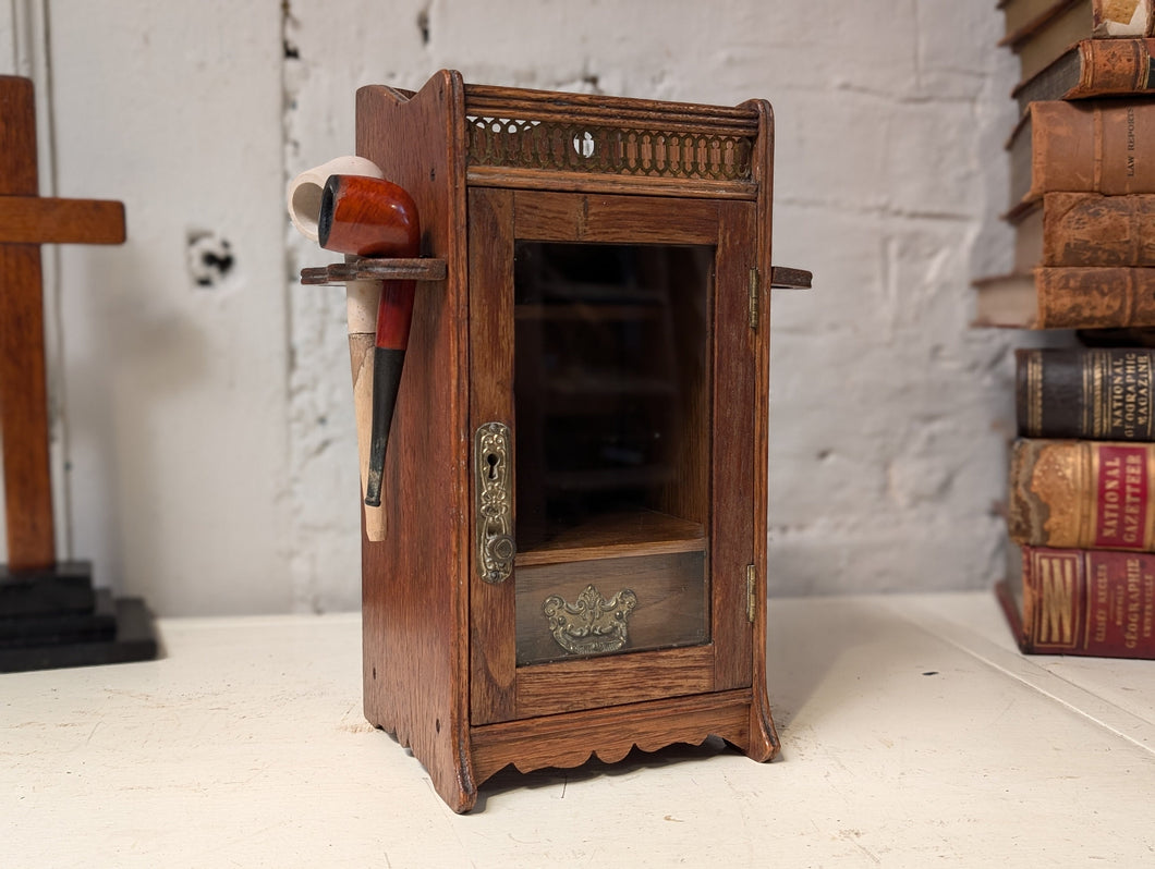 Early 20th.C Edwardian Smokers Cabinet