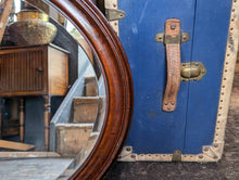 Load image into Gallery viewer, Large Edwardian Oval Mahogany Mirror
