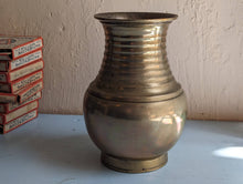 Load image into Gallery viewer, Early 20th.C Heavyweight Indian Brass Vase / Lota
