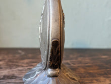 Load image into Gallery viewer, Vintage Norwegian Eneret CJ Pewter Candle Holder
