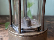 Load image into Gallery viewer, Vintage ECCLES Type SL Brass Miners Safety Lamp
