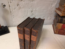 Load image into Gallery viewer, Blairs Sermons  - Vol 1,3&amp;4 - 1809 - Antique Leather Bound Books
