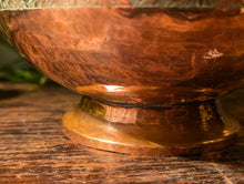 Load image into Gallery viewer, Early 20th.C Indian Hammered Engraved Copper Bowl
