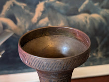 Load image into Gallery viewer, Pair of Vintage Indian Etched Brass Vases

