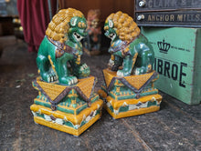 Load image into Gallery viewer, Vintage Mid 20th Century Chinese Export Foo Dogs
