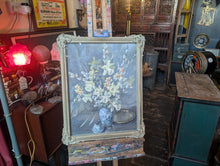 Load image into Gallery viewer, L.A Darcy Pearce Framed Pastel Painting Floral Artwork
