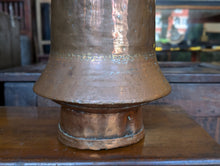 Load image into Gallery viewer, 19th Century Turkish Ottoman Copper Ewer Pitcher
