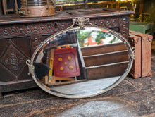 Load image into Gallery viewer, 1920&#39;s Arts and Crafts Metal Frame Mirror
