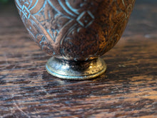 Load image into Gallery viewer, 18th Century Copper Ottoman Engraved Tea Cup bowB
