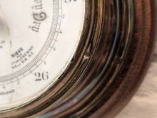 Load image into Gallery viewer, Victorian Brass Aneroid Wall Barometer - John Barker
