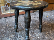 Load image into Gallery viewer, Late 19th.C Aesthetic Movement Ebonised Stool
