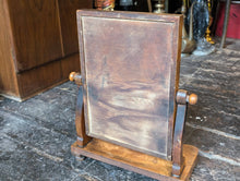 Load image into Gallery viewer, Antique Victorian Elm Dressing Table Mirror
