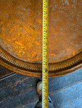 Load image into Gallery viewer, Antique Middle Eastern Engraved Copper Charger / Tray
