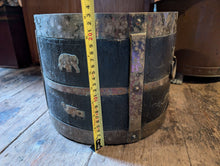 Load image into Gallery viewer, Brass And Wood Water Bucket From South India
